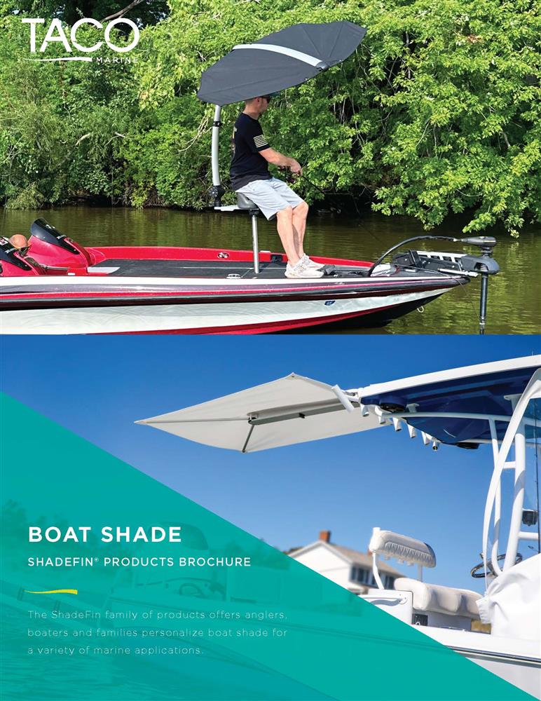 TACO Marine | ShadeFin Products Brochure